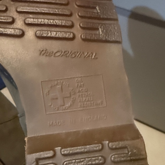 Vintage 90s Dr. Martens Gray Blue 8141 Single Strap Mary Jane UK 4 US 6 England - Picture 8 of 10